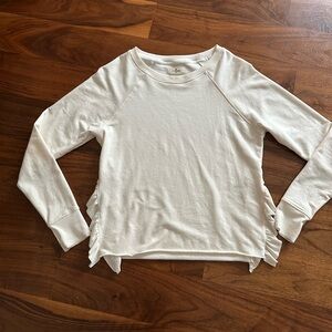 Sundays Cream Long Sleeve Sweatshirt
